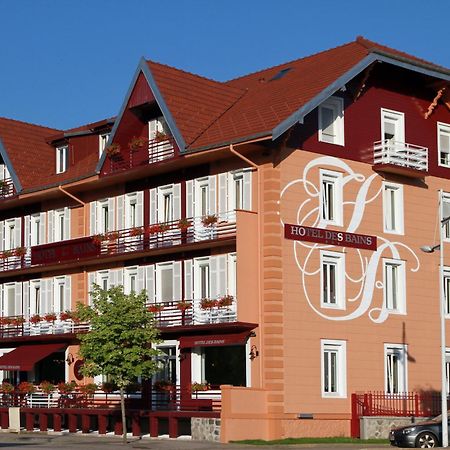 Logis Hotel Des Bains Жерарме Экстерьер фото