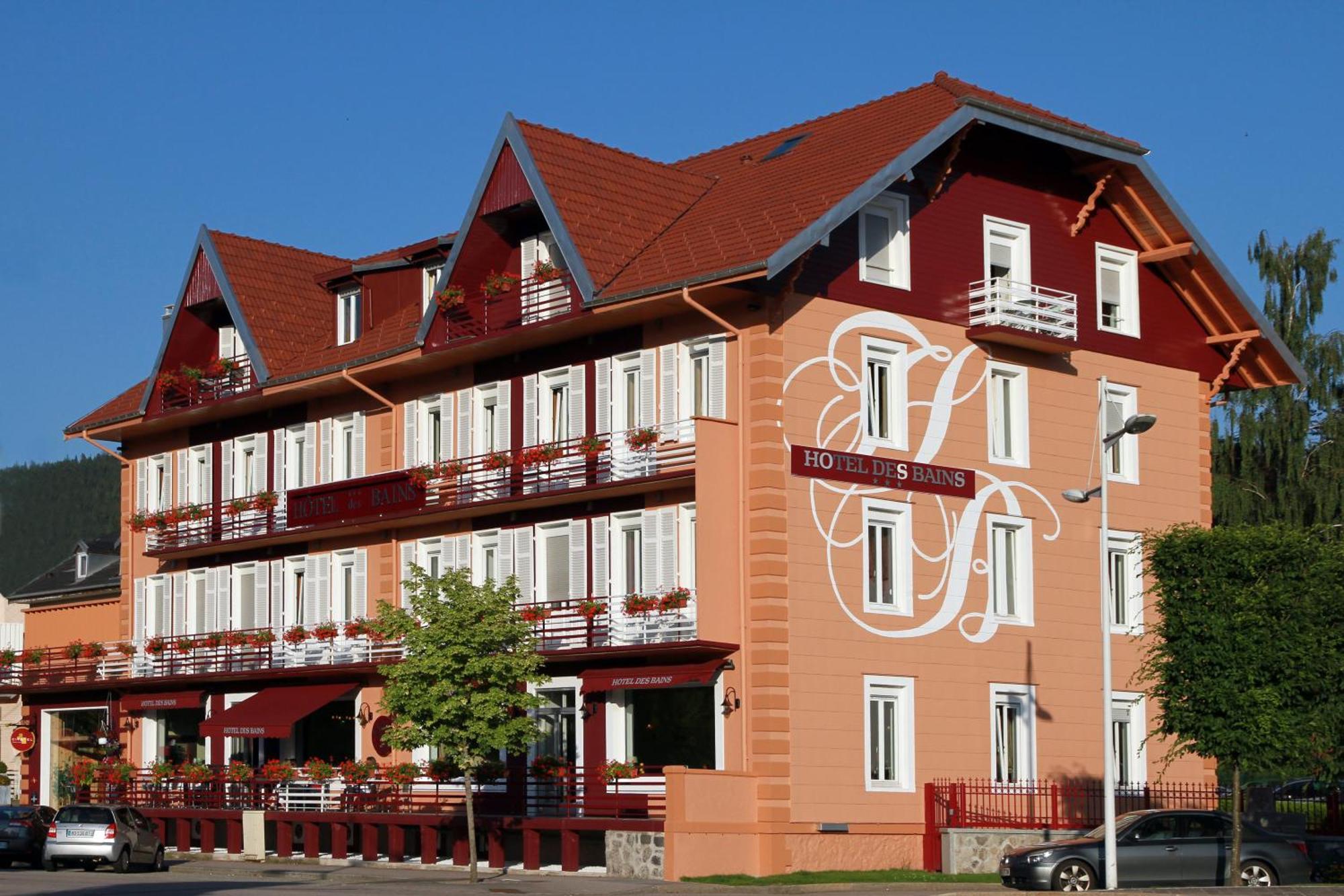 Logis Hotel Des Bains Жерарме Экстерьер фото