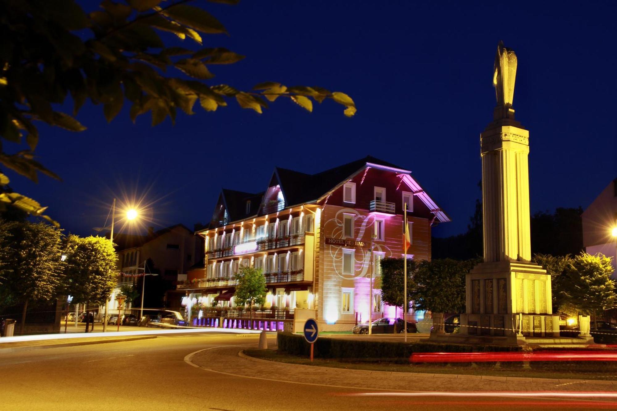 Logis Hotel Des Bains Жерарме Экстерьер фото