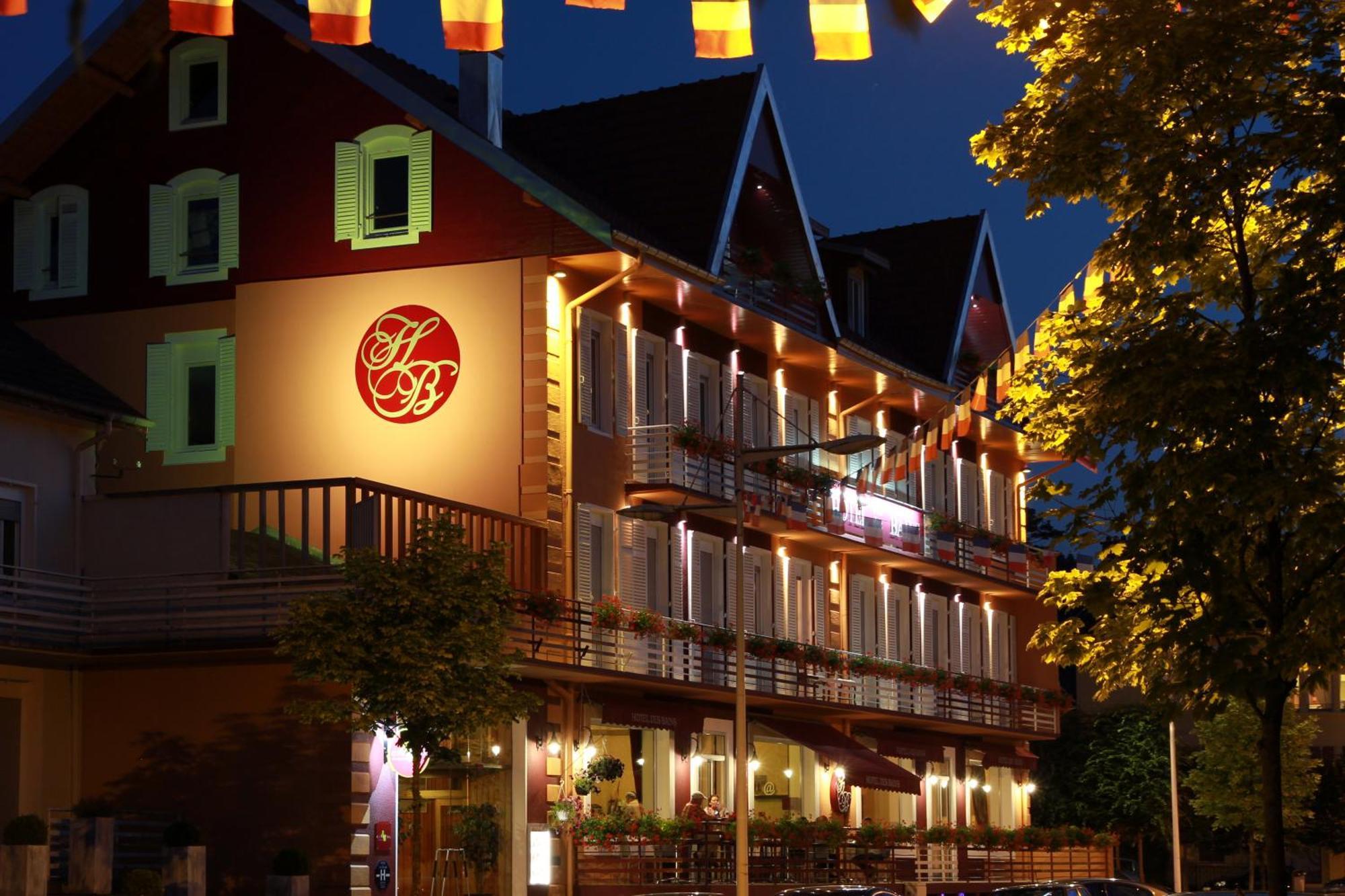 Logis Hotel Des Bains Жерарме Экстерьер фото