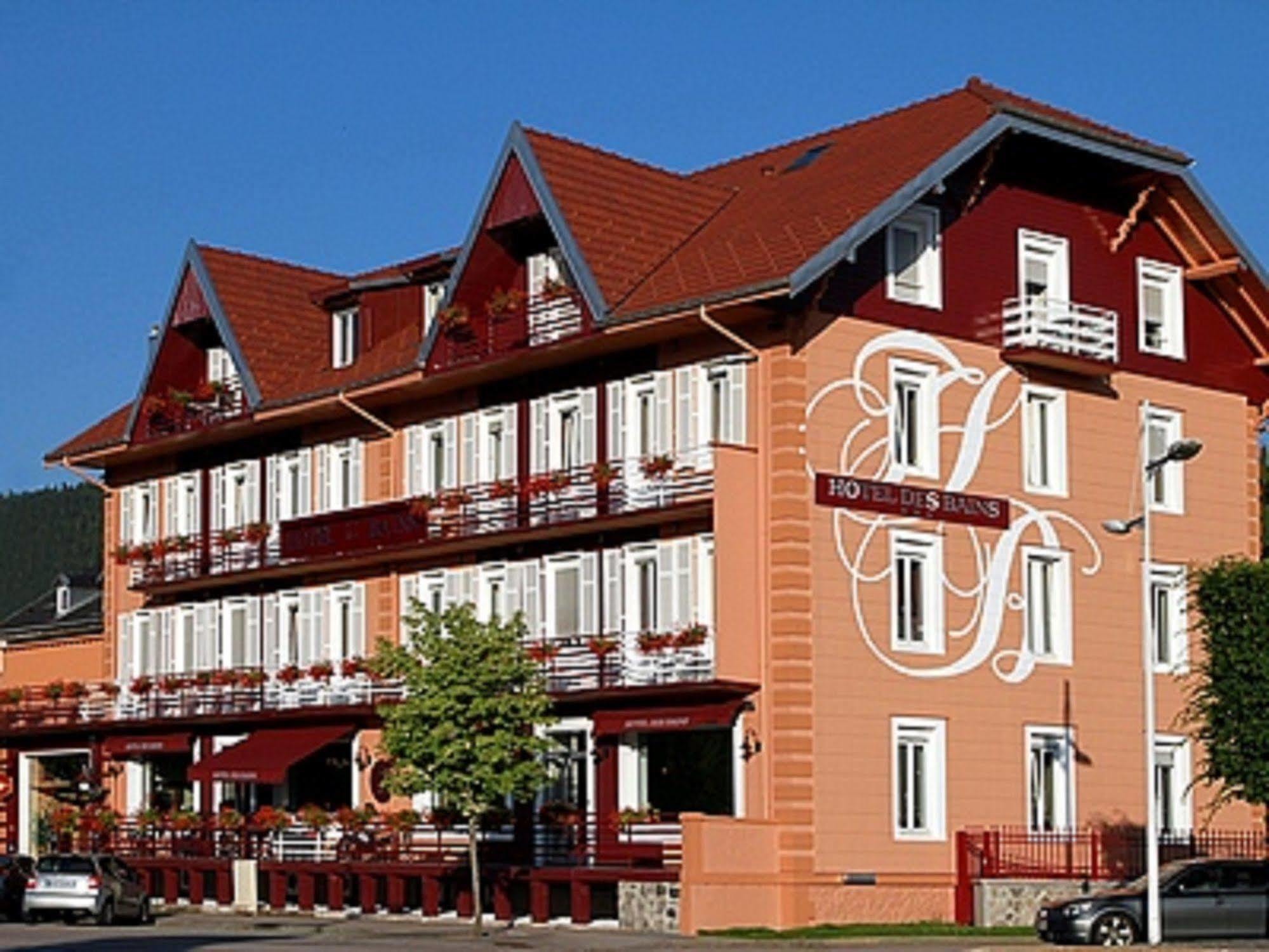 Logis Hotel Des Bains Жерарме Экстерьер фото